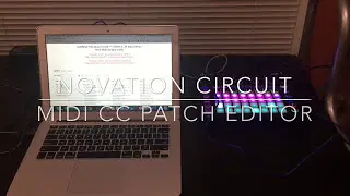Novation Circuit - MIDI CC Patch Editor demo