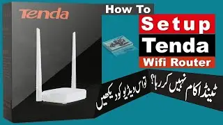 no internet access  (Tenda wifi Router, configuration, setup, reset ) problem solved