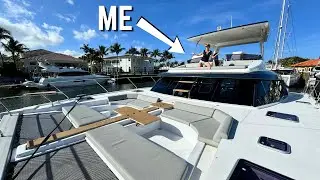 Would you LIVE on this? 🤔 2021 NautiTech 47 Power Catamaran Yacht Tour