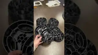 3d-моделирование и 3d-печать колеса газонокосилки  #3dprinting #3dprint