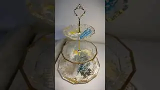 Фруктовница из эпоксидной смолы для любимой мамочки 🪻🌾#epoxy #handmade #эпоксиднаясмола