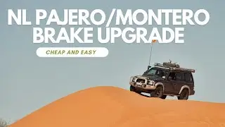 Quick, cheap and easy way to upgrade Mitsubishi NL Pajero Montero shogun brakes