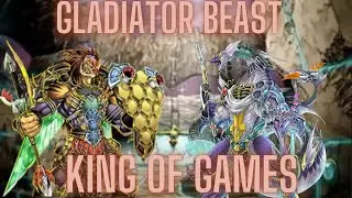 New Gladiator Beast King Of Games Deck! March 2024! Yu-Gi-Oh! Duel Links!