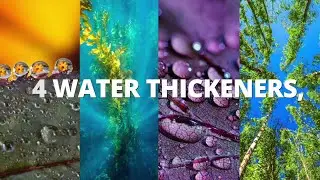 Water Thickeners from Alchemy Ingredients