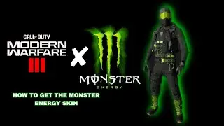 Call of Duty Modern Warfare 3: how to get the Monster Energy Operator Skin