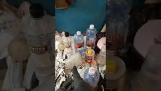 Кровать из профильной трубы.Покраска перламутром.Установка ламелей.