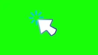Mouse Pointer Animation Green Screen | Copyright free use