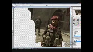 Photoshop Timelapse -- COD4 Render
