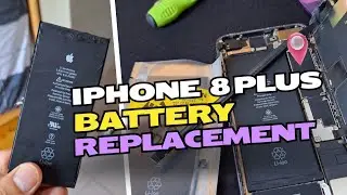 Paano Mag Palit ng Battery sa IPHONE 8 Plus 🔋/ Tagalog