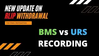 LATEST UPDATE ON RECORDING OF  RLIP-GOVERNMENT SHARE WITHDRAWAL THRU NEGATIVE GARO AND NEGATIVE SARO