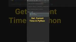 Python Program to display current time 