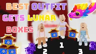 BEST OUTFIT GETS LUNAR BOXES + GIVEAWAY - Rolox Adopt Me