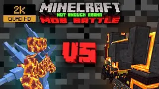 FROST MAGMA VS NETHERITE MONSTROSITY | Minecraft Mob Battle