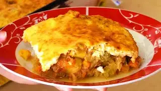 Мусака с тиквички и картофи