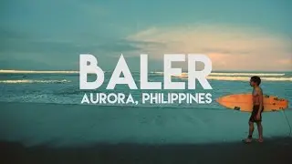 Surfing in Baler