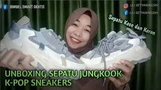 UNBOXING SEPATU JUNGKOOK K-POP SNEAKERS DI TIKTOK