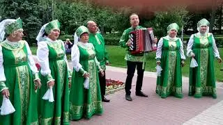 Ансамбль “Раздолье“ на Дне рождения музея Марии Мордасовой