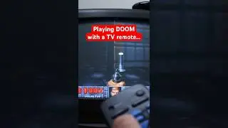 Playing DOOM with a TV remote…