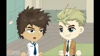 Meeting a new student at school