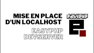 Install EasyPHP Devserver 17.x on Windows 10