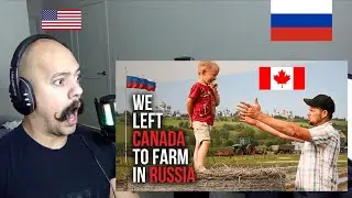 Foreigner Reacts to Canadian Moved to Russia | Farming in Russia vs the West