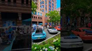 Nice Weather = Car Show! 🚘🌞 #cars #automobile #porsche911 #mclaren720s #carshow #hoboken