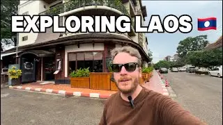 First Day in Laos! 🇱🇦- Exploring the Capital City Vientiane!