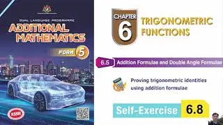 Self-Exercise 6.8 - AddMath Form 5 Chapter 6