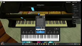Everybody wants to rule the world on roblox piano with using auto clicker
