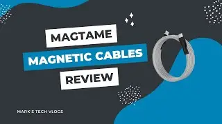 Magtame Magcables Review   Tangle Free Magnetic Cables!