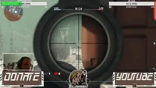 Sniping 200m to 300m+ in War Zone
