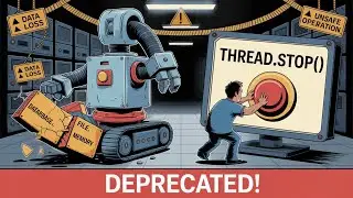 🔴 Java Thread stop() Method Explained | Why It's Deprecated & What to Use Instead 🔴