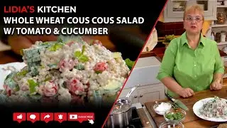 Whole Wheat Couscous Salad w/ Tomato & Cucumbers