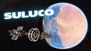 COLONY SHIP TO SULUCO in Kerbal Space Program (Kcalbeloh Planet Pack) with Stock Parts!