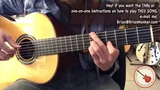 Garota de Ipanema "the Girl From Ipanema" - in the key of Db Major - for solo guitar