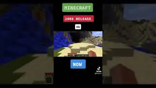 Minecraft in 2008 vs Minecraft in 2021 :)