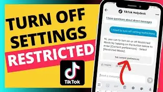 How To Turn Off Settings Restricted By TikTok - Verified Guide