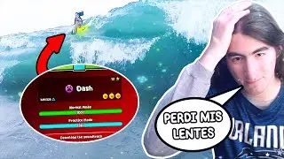 INTENTÉ JUGAR GEOMETRY DASH EN EL MAR