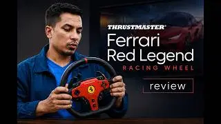 Thrustmaster Ferrari Red Legend Racing Wheel Review & Unboxing