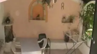 Views inside one of the Rodostamo apartments in Kommeno Bay, Corfu