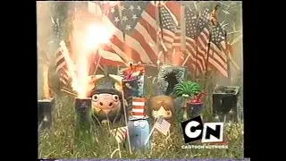 (July 4, 2007) Cartoon Network's Red White & Bloo Marathon - Bumpers and Ads