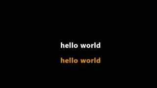 hello world using html css for beginner