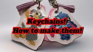 Keychains Cross Stitch