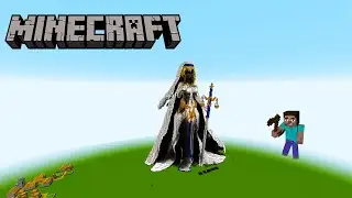 Minecraft: Sword Maiden Statue