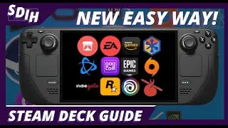 NEW EASY Way To GET Launchers On Your Steam Deck!