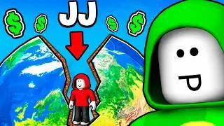 JJ and Mikey Dig To The CENTER OF THE EARTH In Roblox! Maizen