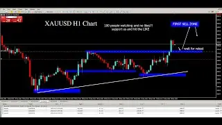 LIVE FOREX TRADING XAUUSD - FTMO FOREX ACCOUNT