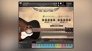 Acoustic Guitar KONTAKT Library | Alex Antonov AC Guitar
