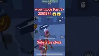 pubg mobil wow mode codes 😱🥵 || wow mode in bgmi 