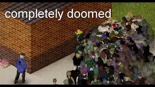 why you dont fight your way out of a horde in project zomboid